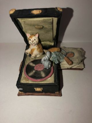 Peter Fagan Cats Rare Vintage Figurine Scotland The Howlers With Tom Record