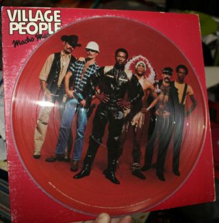 Village People Macho Man Vinyl Picture Disc Lp 1978 Rare