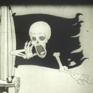 16mm Film Cartoon Terrytoons Pegleg Pete And The Pirates 1935 Rare