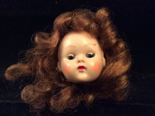 Vintage Vogue Strung Ginny Head And Wig Restoration Tlc