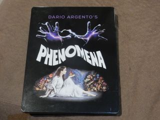 " Phenomena " 3 - Disc Blu - Ray/dvd/cd Steelbook Synapse Films Oop Rare Region