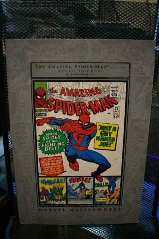 Marvel Masterworks Spider - Man Volume 4 Tpb Rare 2004 1st Print Stan Lee