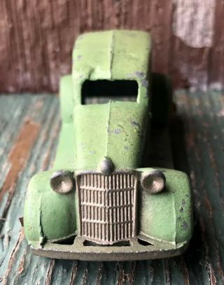 Vintage Tootsietoy Car 1930s Slush Green Rare Toy Boys Girls 5,