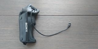 Official Sony Lanc Pistol Grip For Camcorders (rare Item)