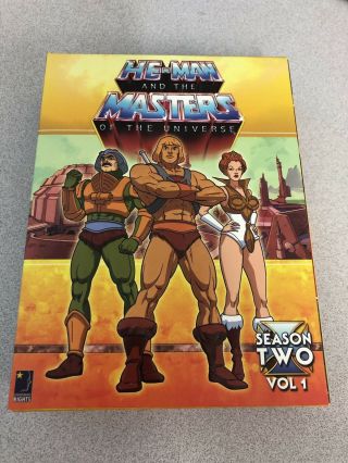 He - Man And The Masters Of The Universe Dvd Season 2 Volume 1 Box Set Rare Bci