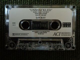 Locket Rare Hair Metal Hard Rock Cassette Tape Demo 3