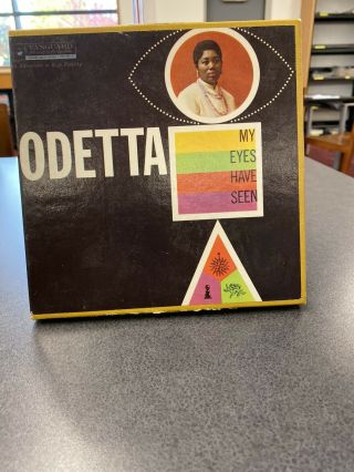 Rare Odetta My Eyes Have Seen Reel To Reel Tape Vg
