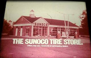 16mm Tv Commercial: Sunoco Gas - 1970s Classic Vintage Network Ad - Rare