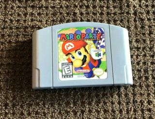 Mario Party 1 Nintendo 64 N64 Authentic Video Game Cart Rare Fun