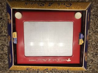 Vintage 1950’s Etch A Sketch Ohio Art 505 With Box Rare