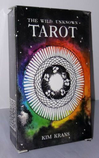Wild Unknown Tarot Cards By Kim Krans Fortune Telling Pegan Wiccan Rare