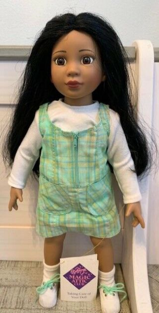 Vintage Magic Attic Club Rose Native American Doll 1997 With Tags