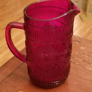 The Pioneer Woman Rare 54oz Red Adeline Pitcher