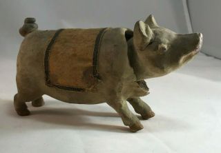 Rare Antique German Pig Nodder