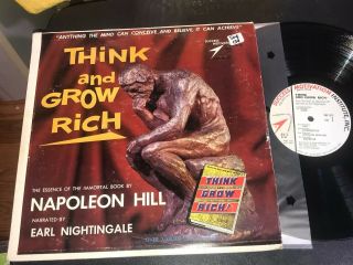 Nm Napoleon Hill Earl Nightingale ‎think And Grow Rich Rare Teaching Smi 1313