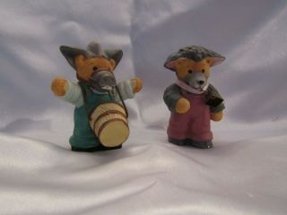 Rare Set Of 2 Lucy And Me Donkey And Sheep Bears