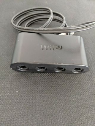Nintendo Wii U & Nintendo Switch Gamecube Controller Adapter Official Rare
