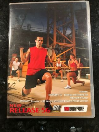 Les Mills Bodypump Release 56 Cd/dvd Complete Instructor Kit Rare