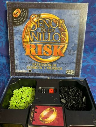 El Senor De Los Anillos Risk Extension Lord Of The Rings Spanish Edition Rare