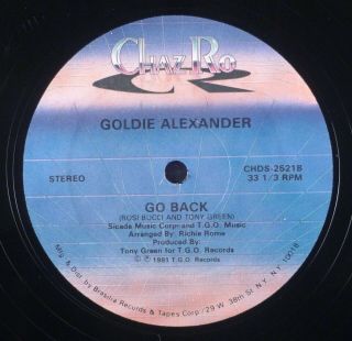 Goldie Alexander ‎– Show You My Love 12 