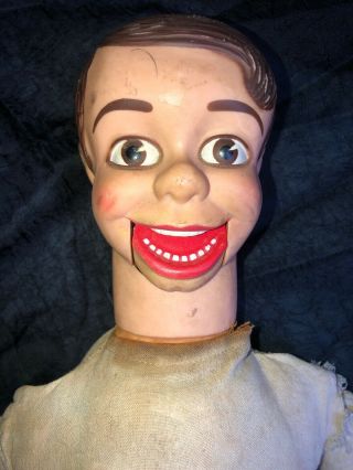Vintage Scary Halloween Prop Ventriliquist Doll Danny O’day
