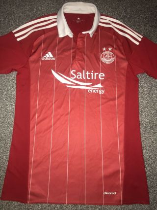 Aberdeen Home Shirt 2016/17 Small Rare