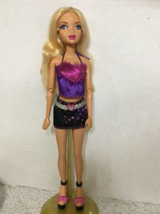 Barbie My Scene River Loves Kennedy Doll Articulated Jointed Rare