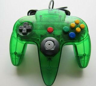 Oem Nintendo 64 N64 Jungle Green Funtastic Authentic Game Controller Pad Rare 2