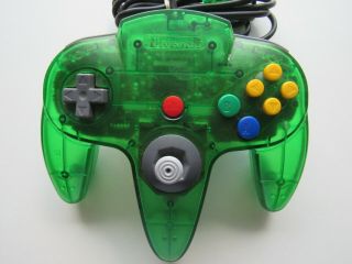 OEM Nintendo 64 N64 Jungle Green Funtastic Authentic Game Controller Pad Rare 2 2