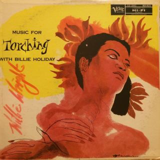 Billie Holiday Music For Torching Lp Verve Mg V - 8026 Rare Orig Mono Dsm Vg,