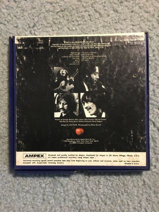 The Beatles - Let It Be - Apple - 4 TRK 7 1/2 IPS STEREO - RARE REEL TO REEL 2