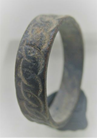 Detector Finds Post Medieval Bronze Wedding Band Finger Ring