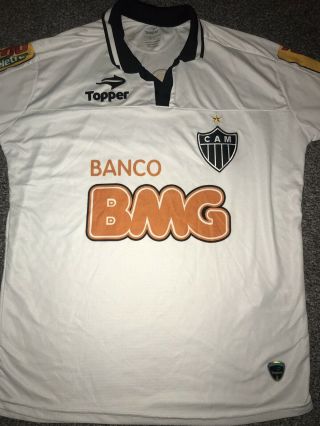 Athletico Mineiro Away Shirt 2010/11 Number 12 Large Rare
