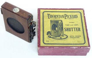 Antique Thornton Pickard Roller Blind Shutter For Vintage Camera