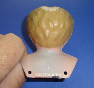 Antique Minerva Tin Doll Head 2