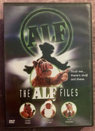 Rare Oop The Alf Files Dvd 3 One Hour Specials