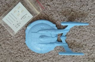 Star Trek Uss Enterprise Nx - 01 1/1400 Garage Resin Kit Oop Very Rare