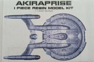 Star Trek USS ENTERPRISE NX - 01 1/1400 garage resin kit OOP VERY RARE 2