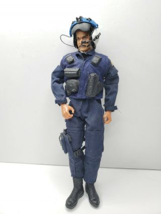 21st Century Toys 1/6 Scale 500 Police Helicopter Pilot 12 " Complete Outfit Rare