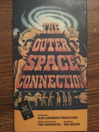 Rod Serling The Outer Space Connection Vhs Rare