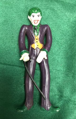 Vintage 1974 Mego Wgsh Batman The Joker Bendy Bend N Flex Rare Figure Nm