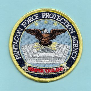 B34 1 Rare Old Federal Police Patch Washington Dc Military Pfpa Agent Pentagon