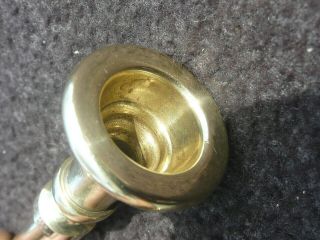 Very Rare Old French Cornet Mouthpiece By Sudre - Special Cup - Size 1