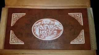 Leather Secrets By F.  O.  Baird Rare Origl Box 1976 Leather Crafting Patterns Book