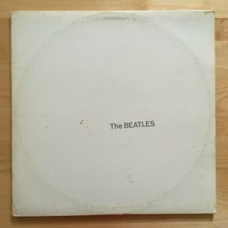 Beatles - White Album - Very Rare Canada White Vinyl 2 X Lp Capitol Purple