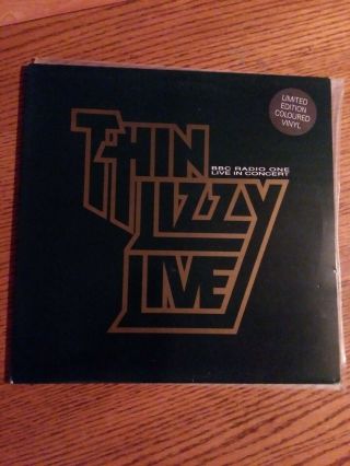 Thin Lizzy Bbc Radio One Live 2lp 1992 Green Vinyl Rare Nm