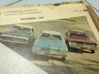 Rare 1968 Chevrolet Communicator Dealer Sales Kit Film Records Brochures 2