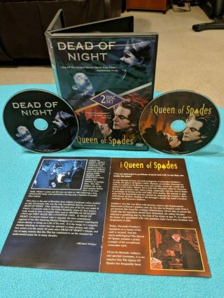 Dead Of Night/queen Of Spades (dvd) Anchor Bay Rare Oop Horror