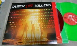 Queen Live Killers Rare Japan Only 2lp Color Vinyl