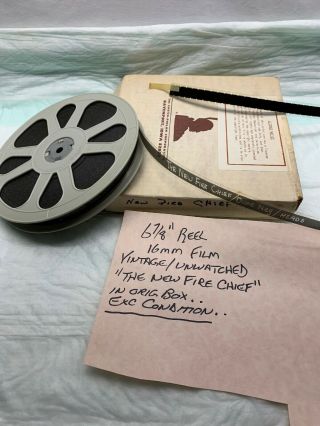 16mm Film Vintage The Fire Chief 1950s Rare